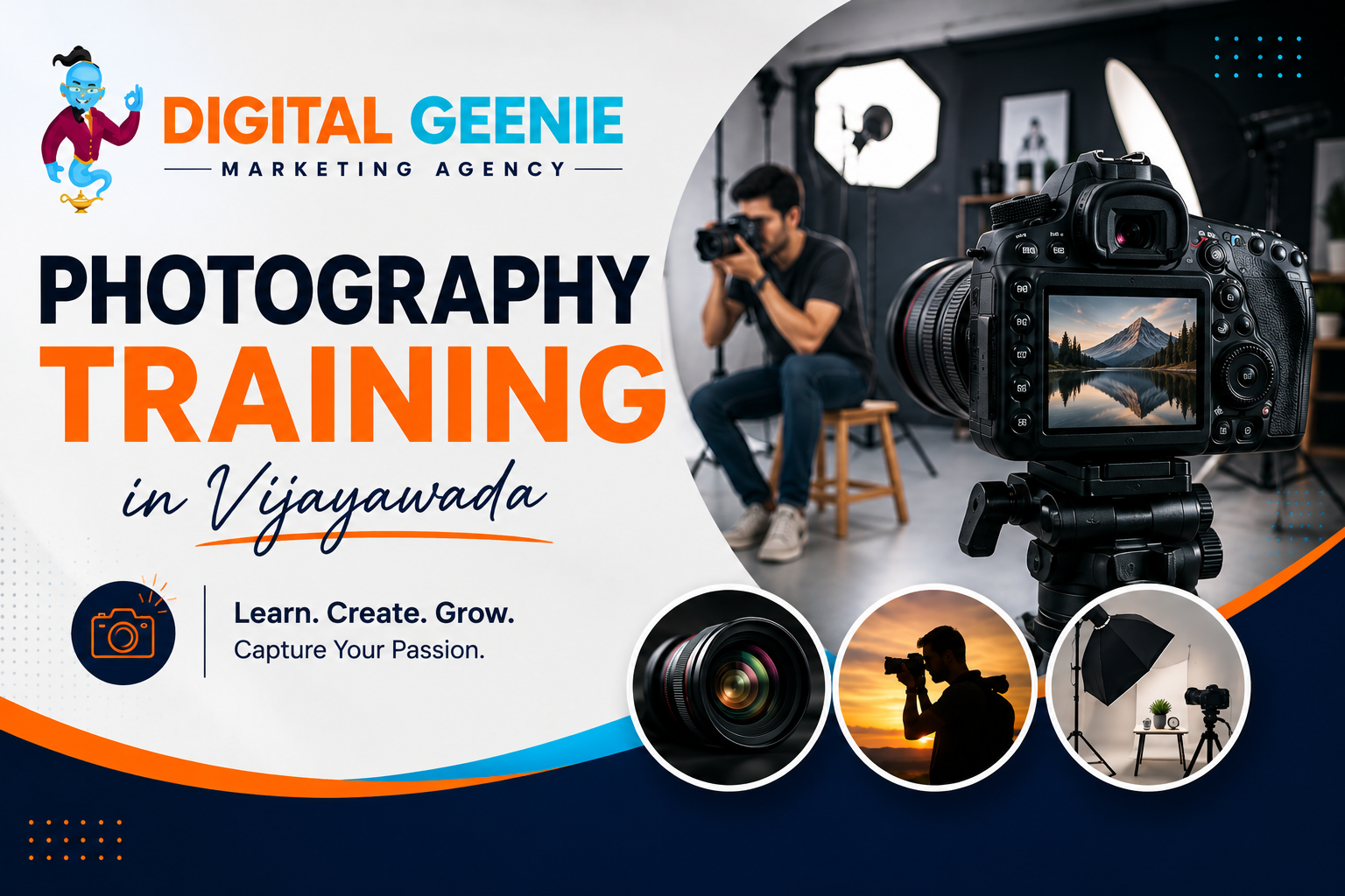 Professional Photography Training in Vijayawada – Digital Geenie